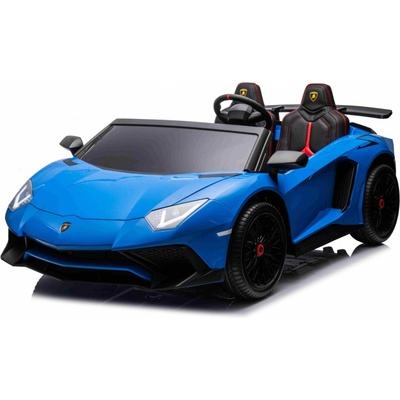 mamido Detské elektrické autíčko Lamborghini Aventador SV modré