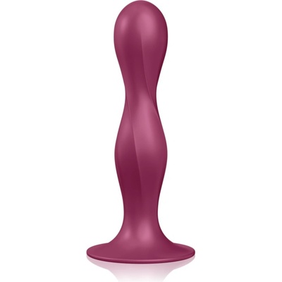 Satisfyer Double Ball-R дилдо Red 17, 5 см