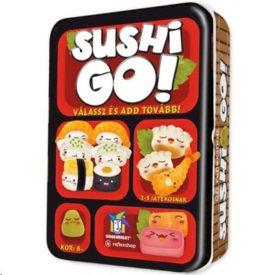 Asmodee Sushi Go настолна игра за 2-5 играчи (GWSUS)