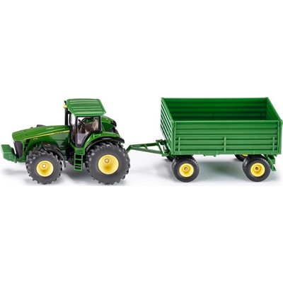SIKU 1953 Traktor JOHN DEERE 8430 s přívěsem 1:50