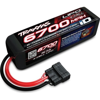 Traxxas LiPo batéria 14.8 V 6700 mAh 25C iD