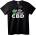 NOONEBRAND Тениска Питай ме за CBD - 2XL, White