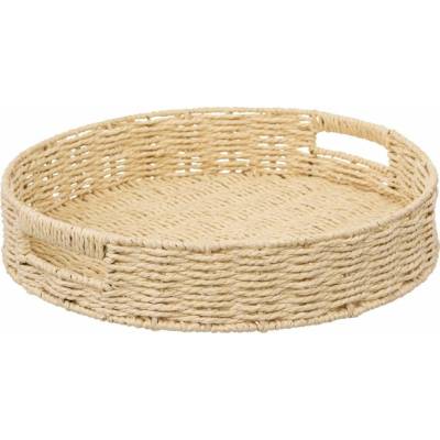 5five Dekorativní podnos Kord kulatý O 35 cm