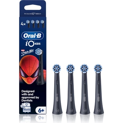 Oral-B iO Kids Marvel Spiderman резервни глави за четка за зъби за деца от 6-годишна възраст 4 бр