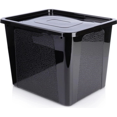 Vilde Plastový úložný box s vekom 30 l