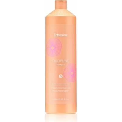 Echosline Discipline Shampoo uhladzujúci šampón pre nepoddajné a krepovité vlasy 1000 ml