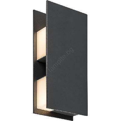 Rábalux 77063 - LED външно стенно осветително тяло KIONI LED/13W/230V IP65 антрацит (RL77063)