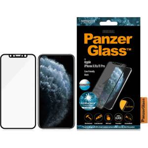Panzer Стъклен протектор PanzerGlass за Apple iPhone X/Xs/11 Pro AntiGlare, CaseFriendly - Черен