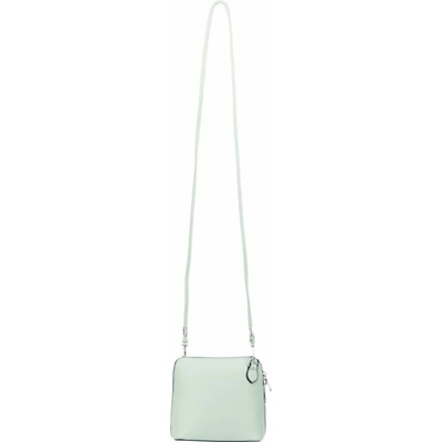 LINA dámska crossbody koženková kabelka Svetlo zelená