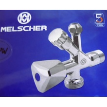 Melscher Kombinovaný ventil 1/2"x3/8"x3/4" s růžicí 1811