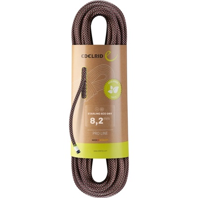 Edelrid Полувъже Edelrid Starling Eco Dry 8, 2 Half rope - Night - размер 60 m (309-0112-0112)