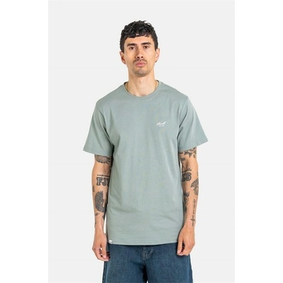 REELL triko Staple Logo T-Shirt Chinois Green 1695