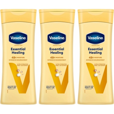 Vaseline Intensive Care Essential Healing Telové mlieko 3x400ml