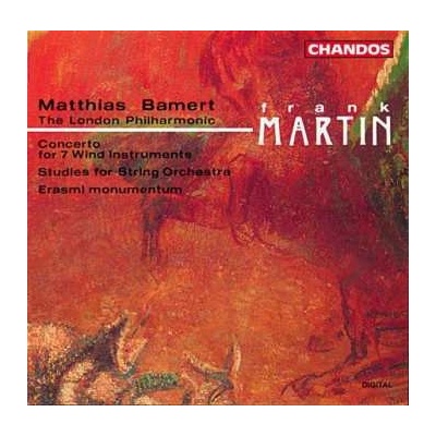 Frank Martin - Concerto For 7 Wind Instruments Studies For String Orchestra Erasmi Monumentum CD