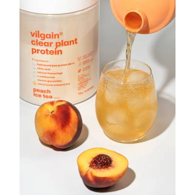 Vilgain Clear Plant Protein - Прасковен студен чай