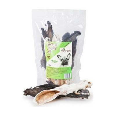 NATURECA pochúťka Králičie uši s kožou 100 g