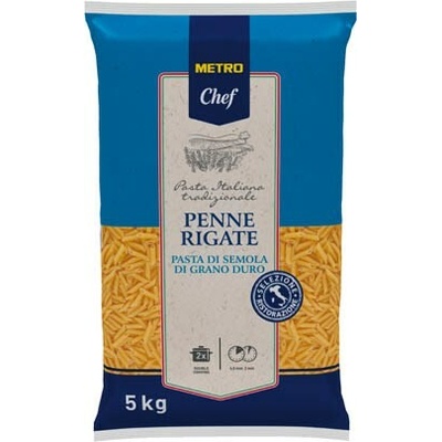 Chef Penne Rigate cestoviny semolínové 5 kg