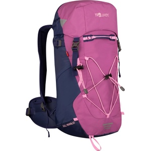 Trollkids Детска туристическа раница Trollkids Kid's Fjell Trekker 22 Walking backpack - Mallow Pink / Violet Blue / Wild Rose - размер One Size (502-8160-0211)