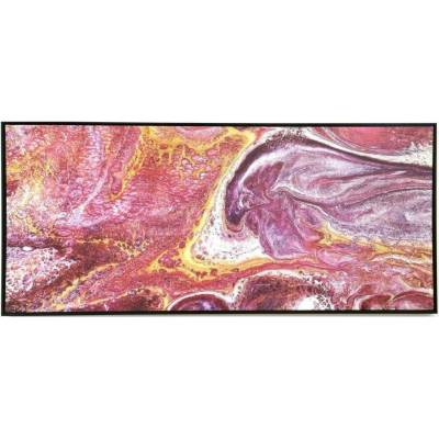 Bondecor Obraz na plátně v rámu "Abstrakt purple" 134x59 cm