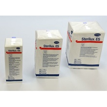 STERILUX ES kompres nesterilný so založenými okrajmi 17 vlákien 8 vrstiev 5 x 5 cm 100 ks