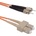 Conneu SC-ST дуплексна пач корда, мултимод OM2, 3мм. , оранжева, Conneu (1.5 м) (CNFJ-SCSTOM2DOR3mm-1.5)