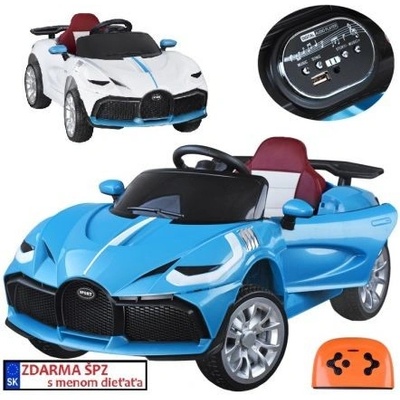 Elcars Elektrické autíčko Cabrio Biela