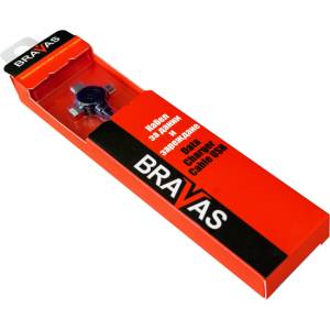 BRAVAS Кабел BRAVAS USB 3-в-1 комбиниран / 1 m / Зареждане и данни / Сертифициран