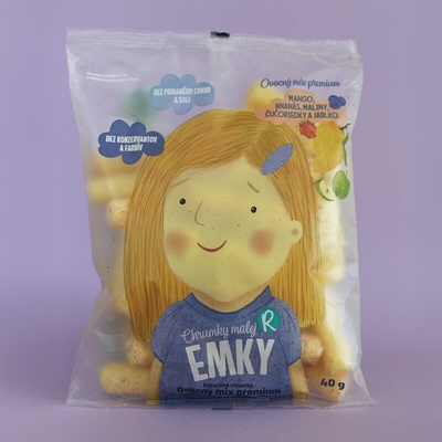 Ravita Chrumky malej Emky so sušeným ovocím MIX 40 g