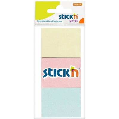 Stick`n Stick'n Самозалепващи се листчета, 38 x 51 mm, пастелни цвет (1040120006)