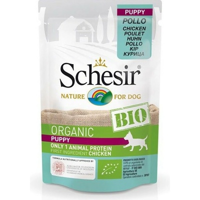 Schesir Bio Puppy Kuracie 85 g
