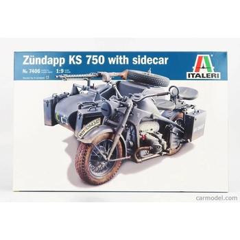 The Zündapp KS750 from Italeri with Alpine figures The Zündapp KS750 from Italeri with Alpine figures