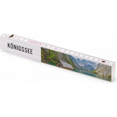 Metrie Block 52 Skládací metr s potiskem Königssee 2 m