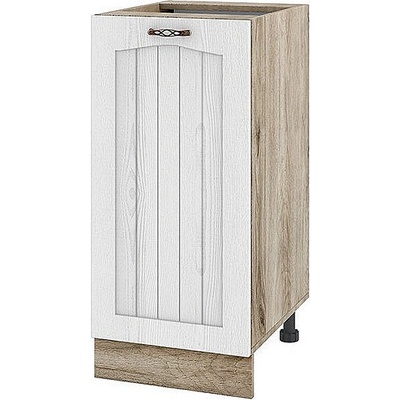 ИРИМ Долен кухненски шкаф Сити АРФ-Бяло фладер-04-21 десен 40 см