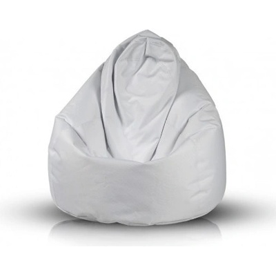 Ecopuf FUZZY polyestér NC3 Biela