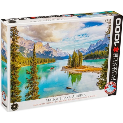 EUROGRAPHICS Пъзел Eurographics от 1000 части - Езерото Малайн, Албърта (60005430)