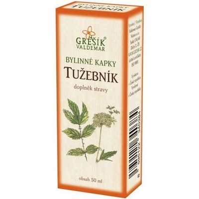 Grešík Tužebník bylinné kapky 50 ml