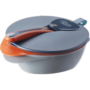 Tommee Tippee Комплект Бебешки Купи със Лъжица и Непротичащ Капак Tommee Tippee 6м+