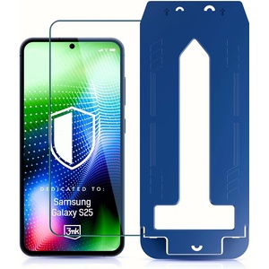 3mk Protection Калъф за Samsung Galaxy S25 - 3mk - Hardy Ultra Glass - Черен