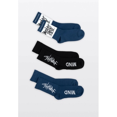 Reporter Young chlapecký barevný set ponožek „MIND“ 3-pack vícebarevná