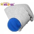 Baby Nellys Bavlněná čepiče Bubble lemon