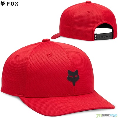 Fox Yth Lithotype 110 Sb Flame červená