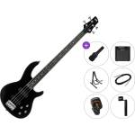 PSD Guitars PMB-100 Premium SET Black Електрическа бас китара