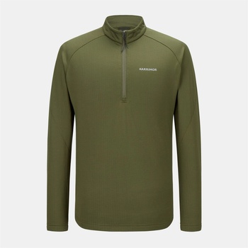 Karrimor Grid Fleece 1/2 Zip Mens - Olive
