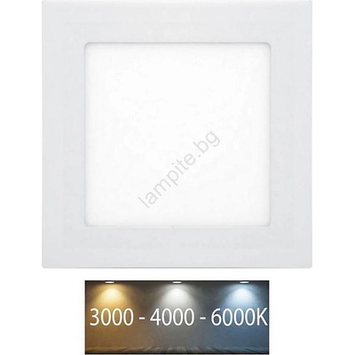 Ecolite LED-WSQ-CCT/6W/BI - LED Лампа за окачен таван RAFA LED/6W/230V IP44 бял (EC0442)