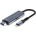 Tech-Protect Универсален четец на карти с Lightning и USB-A 3.0 - Tech-Protect UltraBoost - Сив (5906302307845)