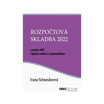 Rozpočtová skladba 2022