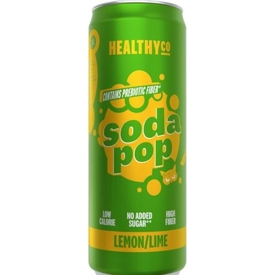 HealthyCo Soda pop lemon lime 330 ml