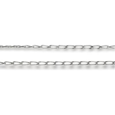 Stříbrný řetízek s většími očky