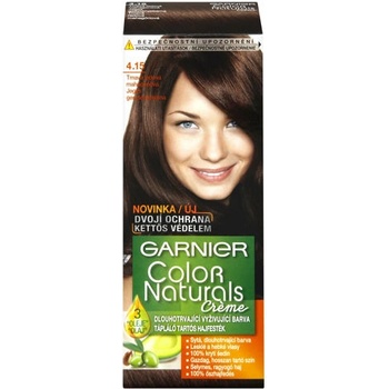 Garnier Color Naturals 4,15 tmavá ledová mahagonová