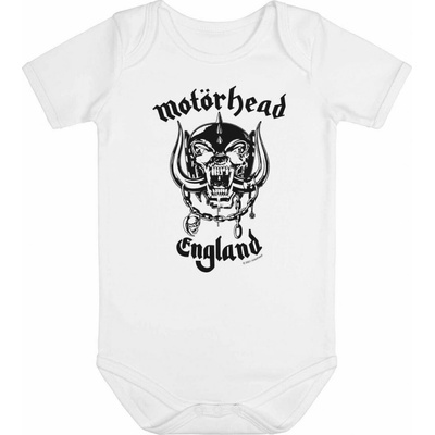 detské body METAL KIDS Motörhead England: Stencil Čierna
